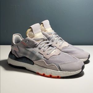 Adidas Nite Joggers Black/Grey Orange